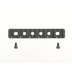 5" tactical rail - black (BD02)